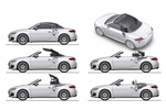Audi TT Gama TT Roadster Gama TT Roadster Descapotable T&eacute;cnica Estructura 2 puertas