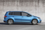 Volkswagen Touran Gama Touran Gama Touran Monovolumen Azul Caribe Exterior Lateral 5 puertas