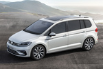 Volkswagen Touran R-Line R-Line Monovolumen Blanco Puro Exterior Lateral-Posterior 5 puertas