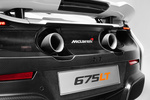 McLaren 675LT Gama 675LT Gama 675LT Coup&eacute; Silica White Exterior Salida de escape 2 puertas