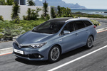 Toyota Auris Touring Sports Hybrid Gama Auris Touring Sports Turismo familiar Azul Denim Exterior Lateral-Frontal 5 puertas