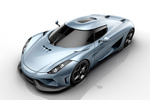 Koenigsegg Regera Coup&eacute; Exterior Cenital-Frontal-Lateral 2 puertas