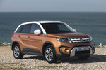 Suzuki Vitara Gama Vitara GLX con Pack Rugged Todo terreno Naranja Atardecer Metalizado Exterior Frontal-Lateral 5 puertas