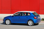 Skoda Fabia 1.2 TSI 110 DSG Style Turismo Azul Race Metalizado Exterior Lateral-Posterior 5 puertas