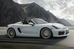 Porsche Boxster Boxster Spyder Boxster Spyder Descapotable Blanco Exterior Lateral-Frontal 2 puertas