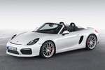 Porsche Boxster Boxster Spyder Boxster Spyder Descapotable Blanco Exterior Frontal-Lateral 2 puertas