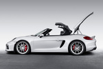 Porsche Boxster Boxster Spyder Boxster Spyder Descapotable Blanco Exterior Lateral 2 puertas