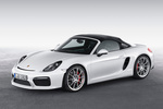 Porsche Boxster Boxster Spyder Boxster Spyder Descapotable Blanco Exterior Frontal-Lateral 2 puertas