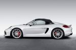 Porsche Boxster Boxster Spyder Boxster Spyder Descapotable Blanco Exterior Lateral 2 puertas