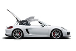 Porsche Boxster Boxster Spyder Boxster Spyder Descapotable Blanco Exterior Lateral 2 puertas