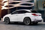 Lexus RX 350 (versi&oacute;n para EE.UU.) F SPORT (mercado EE.UU.) Todo terreno Blanco Nova Exterior Lateral-Posterior 5 puertas