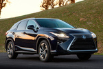Lexus RX 450h (versi&oacute;n para EE.UU.) Luxury (versi&oacute;n EE.UU.) Todo terreno Negro Graphite Exterior Frontal-Lateral 5 puertas