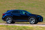 Lexus RX 450h (versi&oacute;n para EE.UU.) Luxury (versi&oacute;n EE.UU.) Todo terreno Azul Oc&eacute;ano Exterior Lateral 5 puertas