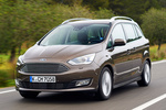 Ford Grand C-MAX 2.0 TDCi 150 CV Titanium Monovolumen Marr&oacute;n Caribou Exterior Frontal-Lateral 5 puertas