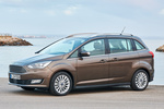 Ford Grand C-MAX 2.0 TDCi 150 CV Titanium Monovolumen Marr&oacute;n Caribou Exterior Lateral 5 puertas
