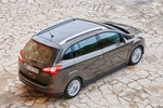Ford Grand C-MAX 2.0 TDCi 150 CV Titanium Monovolumen Marr&oacute;n Caribou Exterior Cenital-Posterior-Lateral 5 puertas