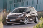 Ford Grand C-MAX 2.0 TDCi 150 CV Titanium Monovolumen Marr&oacute;n Caribou Exterior Frontal-Lateral 5 puertas