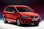 SEAT Alhambra Gama Alhambra Style Advanced Travel Monovolumen Rojo Romance Exterior Lateral-Frontal 5 puertas