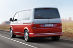 Volkswagen T6 Multivan Multivan Highline Veh&iacute;culo comercial Blanco Candy/Rojo Cereza Exterior Posterior-Lateral 4 puertas