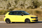 Skoda Fabia 1.4 TDI 105 Style Turismo Amarillo Sprint Exterior Lateral 5 puertas