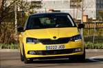 Skoda Fabia 1.4 TDI 105 Style Turismo Amarillo Sprint Exterior Frontal 5 puertas