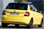 Skoda Fabia 1.4 TDI 105 Style Turismo Amarillo Sprint Exterior Trasera 5 puertas