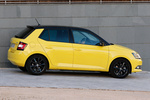 Skoda Fabia 1.4 TDI 105 Style Turismo Amarillo Sprint Exterior Lateral 5 puertas