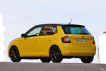 Skoda Fabia 1.4 TDI 105 Style Turismo Amarillo Sprint Exterior Lateral-Posterior 5 puertas