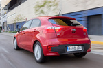 KIA Rio Gama Rio Gama Rio Turismo Signal Red Exterior Lateral-Posterior 5 puertas
