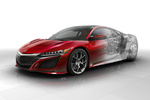Honda NSX Gama NSX Gama NSX Coup&eacute; T&eacute;cnica Radiograf&iacute;a 2 puertas