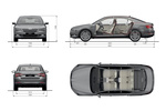 Skoda Superb Gama Superb Gama Superb Turismo T&eacute;cnica Dimensiones 5 puertas
