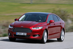 Ford Mondeo 2.0 TDCi 150 CV Titanium Turismo Rojo Rub&iacute; Exterior Lateral-Frontal 5 puertas