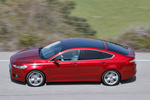 Ford Mondeo 2.0 TDCi 150 CV Titanium Turismo Rojo Rub&iacute; Exterior Lateral-Cenital 5 puertas