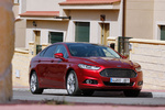 Ford Mondeo 2.0 TDCi 150 CV Titanium Turismo Rojo Rub&iacute; Exterior Lateral-Frontal 5 puertas