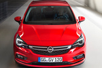 Opel Astra Gama Astra 5p Gama Astra 5p Turismo Rojo Pasi&oacute;n Exterior Frontal-Cenital 5 puertas