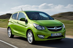 Opel KARL Gama KARL Gama KARL Turismo Verde Lima Exterior Lateral-Frontal 5 puertas