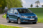 Volkswagen Sharan 2.0 TDI 150 CV BMT Sport Monovolumen Hudson Bay Blue Exterior Lateral-Frontal 5 puertas