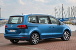 Volkswagen Sharan 2.0 TDI 150 CV BMT Sport Monovolumen Hudson Bay Blue Exterior Posterior-Lateral 5 puertas