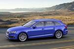 Audi A4 3.0 TDI quattro Turismo familiar Azul Ara Exterior Lateral-Frontal 5 puertas
