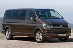 Volkswagen T6 Caravelle Caravelle Premium Largo Veh&iacute;culo comercial Chestnut Brown Exterior Lateral-Frontal 4 puertas