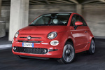 Fiat 500 Gama Fiat 500C Gama Fiat 500C Descapotable Rojo Passione Exterior Lateral-Frontal 2 puertas