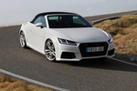 Audi TT 2.0 TFSI 230 CV quattro S tronic S line Descapotable Blanco Glaciar Exterior Lateral-Frontal 2 puertas