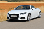 Audi TT 2.0 TFSI 230 CV quattro S tronic S line Descapotable Blanco Glaciar Exterior Frontal-Lateral 2 puertas