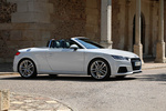 Audi TT 2.0 TFSI 230 CV quattro S tronic S line Descapotable Blanco Glaciar Exterior Lateral 2 puertas