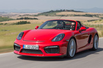 Porsche Boxster Boxster Spyder Boxster Spyder Descapotable Rojo Carm&iacute;n Exterior Lateral-Frontal 2 puertas