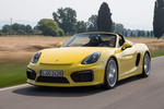Porsche Boxster Boxster Spyder Boxster Spyder Descapotable Amarillo Racing Exterior Frontal-Lateral 2 puertas