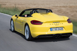 Porsche Boxster Boxster Spyder Boxster Spyder Descapotable Amarillo Racing Exterior Lateral-Posterior 2 puertas