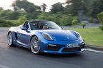 Porsche Boxster Boxster Spyder Boxster Spyder Descapotable Azul Zafiro Metalizado Exterior Frontal-Lateral 2 puertas