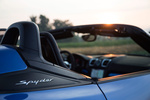 Porsche Boxster Boxster Spyder Boxster Spyder Descapotable Azul Zafiro Metalizado Exterior Anagrama 2 puertas