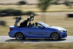 BMW Serie 2 220i M Sport Descapotable Estoril Blue Exterior Lateral 2 puertas